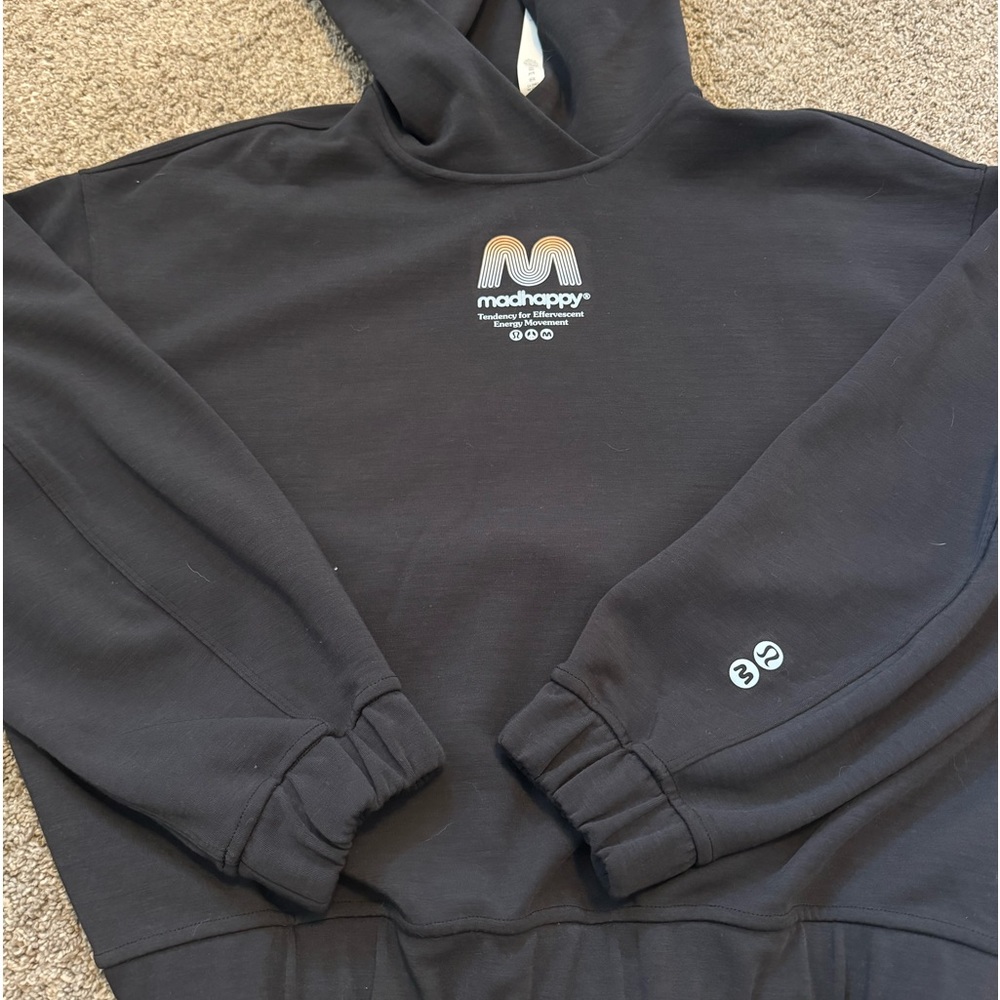 Madhappy x lululemon exclusive colab cropped sweatshirt